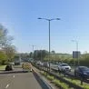 A38 near Derby closed after car reported to have hit central reservation