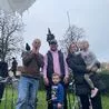 &apos;We go all out at Halloween - look at our terrifying graveyard front garden&apos;