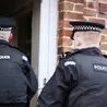 Police search Derbyshire home as man accused of breaking officer's finger
