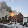 Heanor house fire: Firefighters tackle blaze sending plumes of smoke into sky