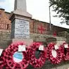 England flag painted near war memorial branded &apos;vandalism&apos; by council