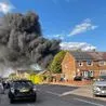 Smoke from fierce Alvaston bungalow fire billows across Derby