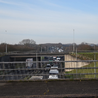 2 taken to hospital after A50 crash closed major road for several hours