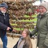 Tears and smiles as people reunited with Bakewell love locks at Thornbridge Estate