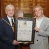 Lioness women's footballer Millie Bright receives Freedom of Derbyshire