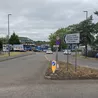Derby road reopens shut after collision involving motorbike