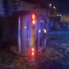 Man arrested after BMW found on its roof following midnight Derby crash