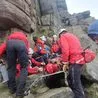 Climber suffers back injuries after falling 10m at Stanage Edge