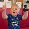 Derby County fan toddler has rare stroke 'caused by chicken pox' and is left unable to speak