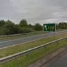 Car found on its roof on the A516 near Hilton