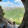 The ancient Peak District cave on a hillside - just 20 minutes&apos; walk from a village with toilets and a cosy pub