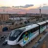 Derby-built Alstom monorail cars take their first journeys through Cairo
