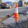 Massive 'death trap' potholes on Derbyshire road claim multiple victims