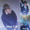 Police search after men threatened to stab taxi driver if he didn't drop them off