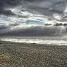 UK beach suddenly turns to stone as sand disappears after storms