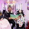Googlebox star opens new library that's been set up in train carriage at Derby school