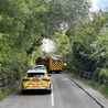 Derbyshire village road closed for more than two hours after two-car crash