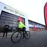 Mollie King cycles through South Derbyshire during 500km Comic Relief challenge