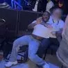 Rapper Konan held back by security during chaotic brawl at Misfits Derby boxing event
