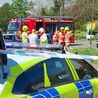 Repton road closed for two hours after driver got trapped inside smoking car