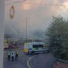 Warning issued as derelict Derby restaurant La Gondola hit by huge fire