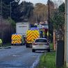 Busy Derbyshire route closed after overturned tanker spills milk