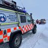 Heavily pregnant lady and partner rescued from Peak District snow drift