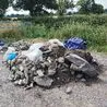 Brazen fly-tipper dumps van full of rubbish down problem country road in Derbyshire